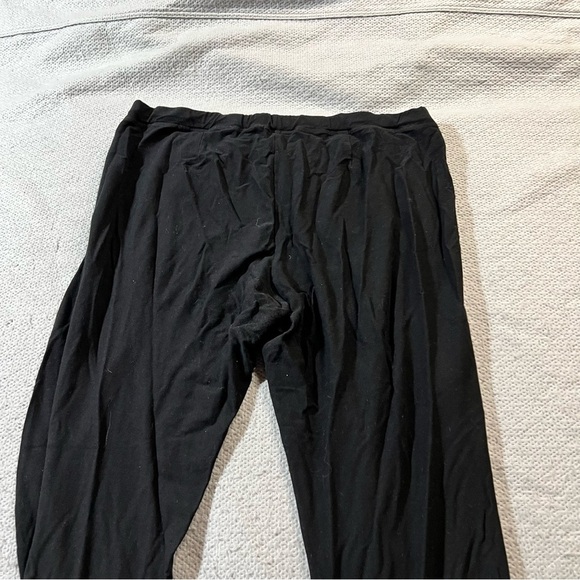 Eileen Fisher Black Pull On Casual Pants Size Large EUC - Picture 6 of 6